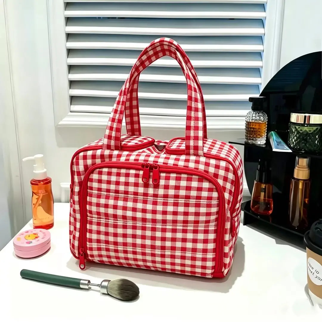 🎁🎁Nuevo neceser de gran capacidad, bolsa de almacenamiento portátil, neceser de viaje.