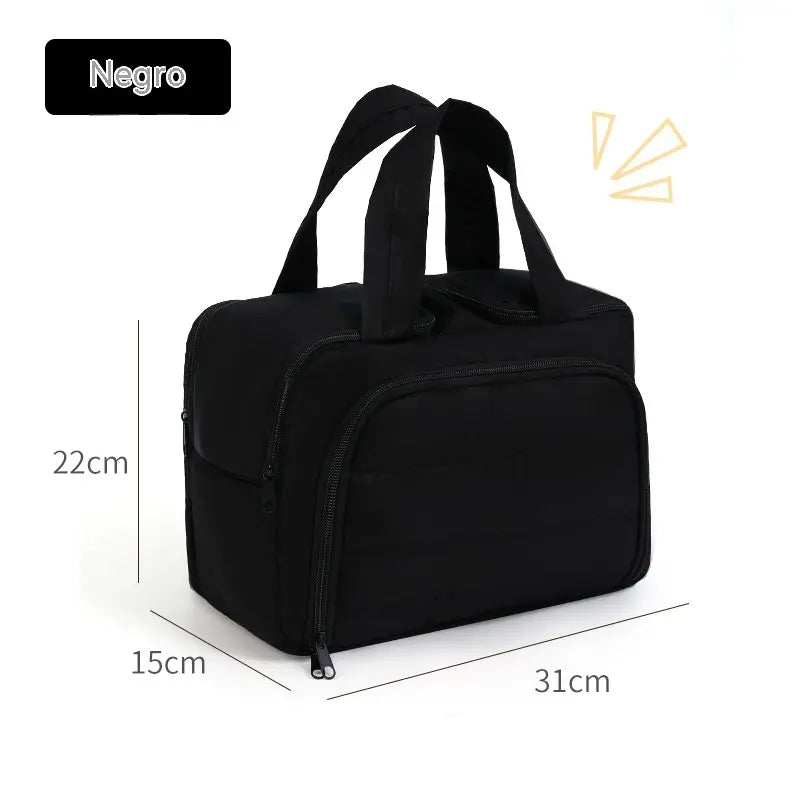 🎁🎁Nuevo neceser de gran capacidad, bolsa de almacenamiento portátil, neceser de viaje.