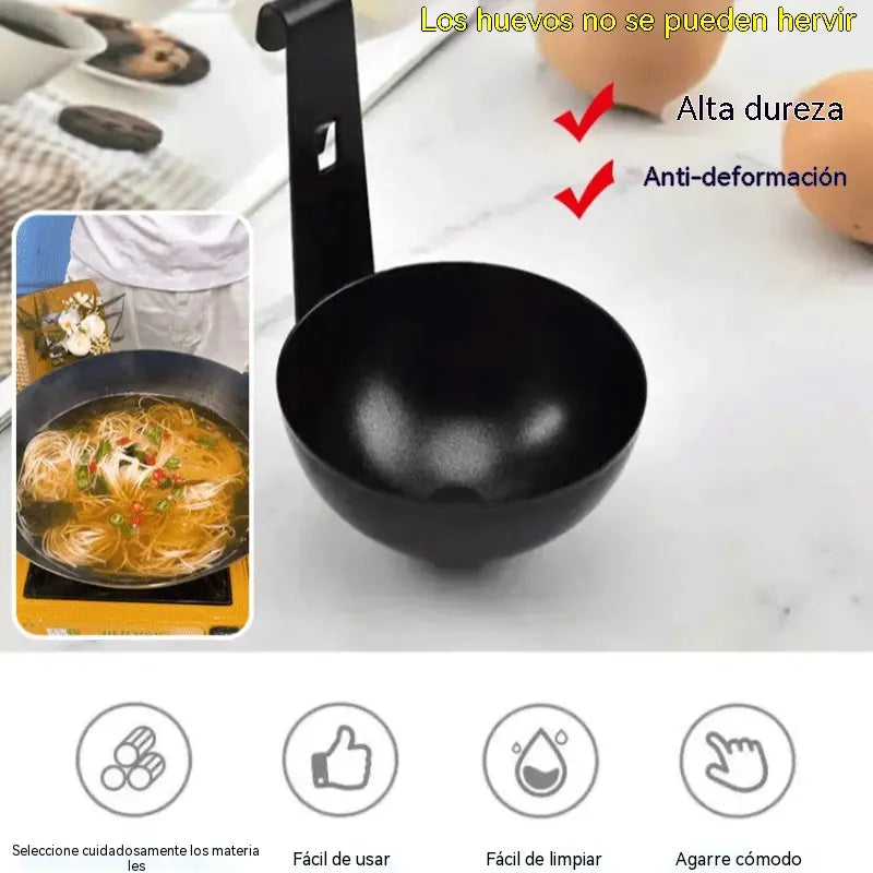 🍳 ¡50% de descuento! 🥚 Molde de silicona para huevos duros 2026 | Revestimiento antiadherente, fácil desmolde.