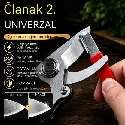 🏆Kupite 2, dobijte 2 gratis! (ukupno 4 artikla) 🔪 Prijenosni oštrač za noževe i škare – Obnavlja oštrinu u sekundama ✨