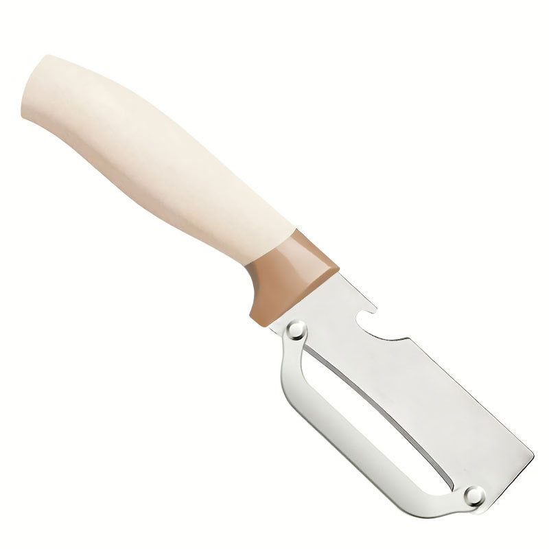 ✅Compra 1 y llévate 1 gratis (2 artículos) 🧅🔪 Pelador de cocina multifuncional: ¡Pela, corta verduras, abre botellas! 🔥