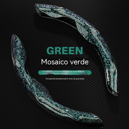 【31€】1 juego de 2 piezas-Funda para volante segmentada con diseño de mosaico