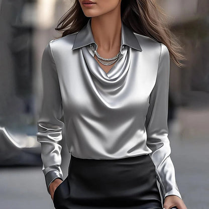 ✨【S-3XL】【40-100 kg】Nuevo top de seda helada de moda para mujer 2026, cómodo y refrescante