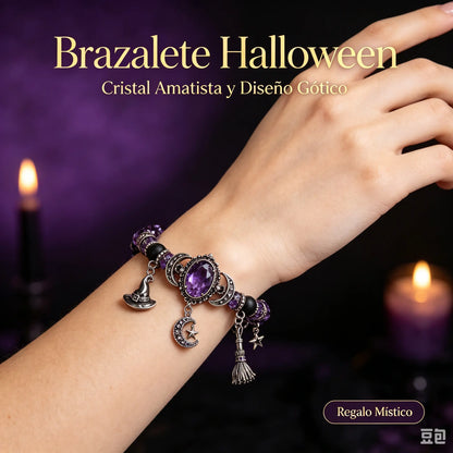 🔥 Último día del 49% de descuento – 🔮 Pulsera de salud con colgante de luna de cristal