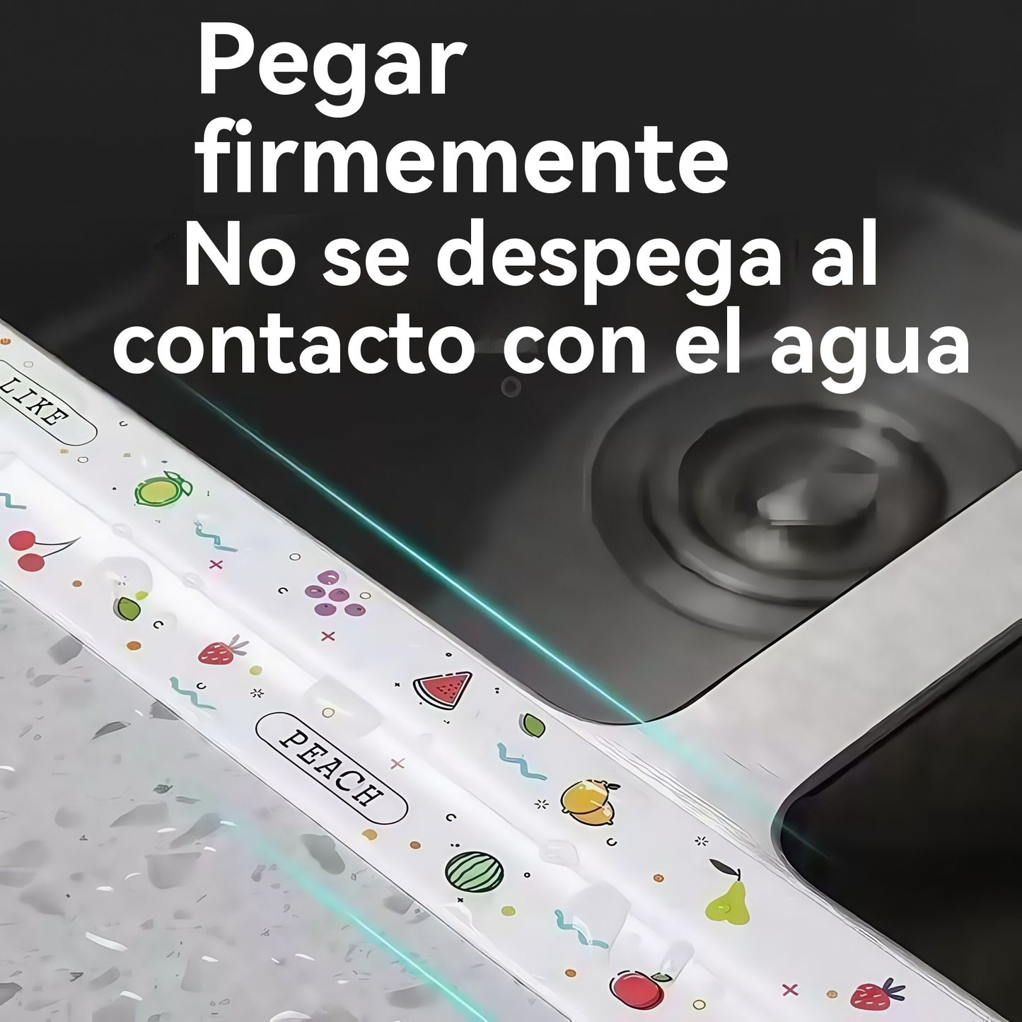 🔥3 artículos💧Cinta de sellado impermeable para cocina: detiene fugas rápidamente, previene el moho y resiste las manchas ✅[Color aleatorio]