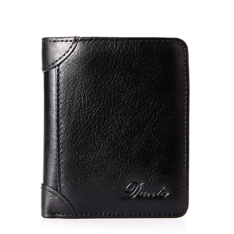 30%OFF👝✨ Nueva cartera antirrobo de cuero genuino para hombre