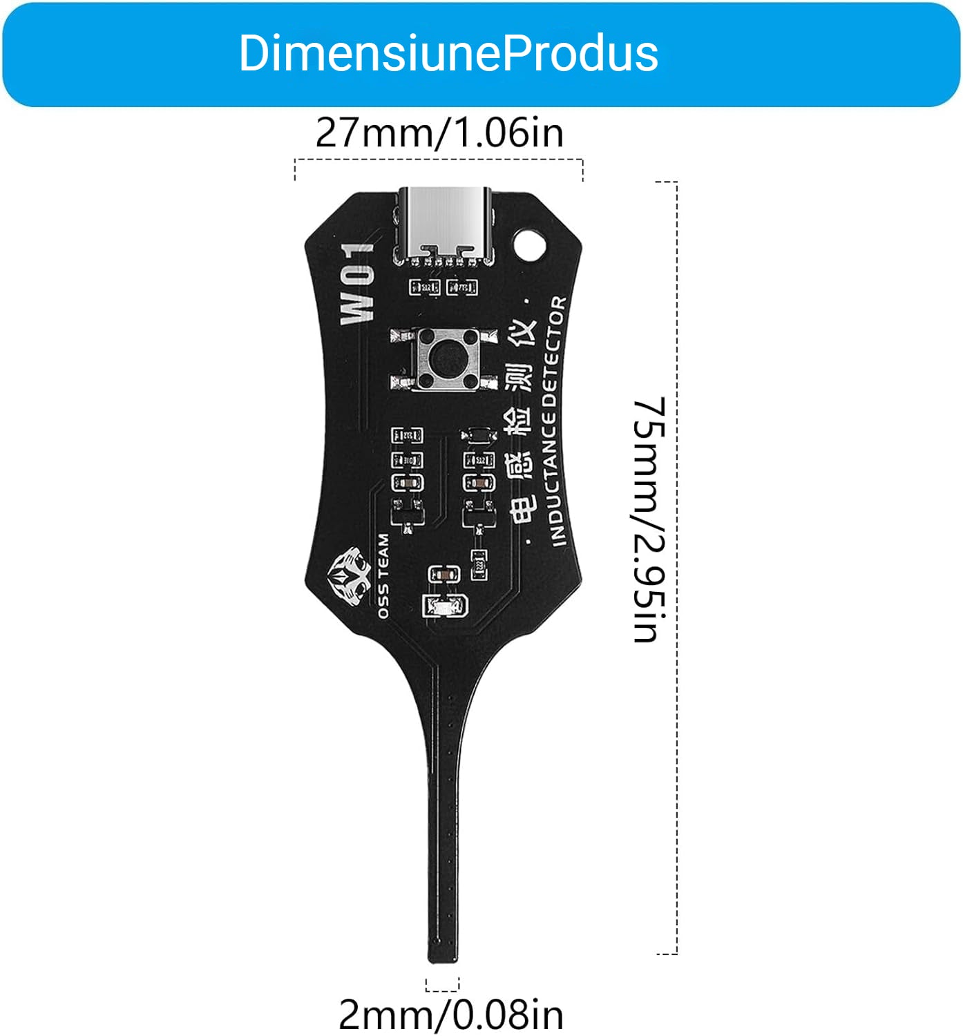 ⚡ 【30%OFF】【Compra uno y llévate otro gratis】Probador de inductancia OSS: Soluciona problemas rápidamente en dispositivos electrónicos