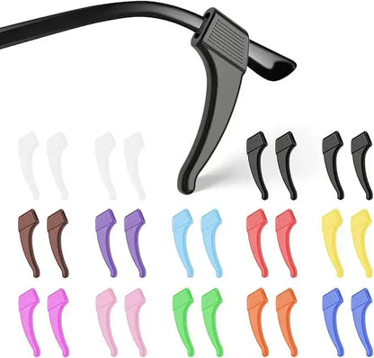 【14 pares por 24 euros】Ganchos antideslizantes para las orejas de las gafas