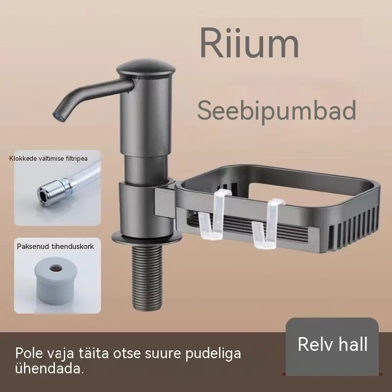 Valamu seebidosaatori pikendustoru komplekt