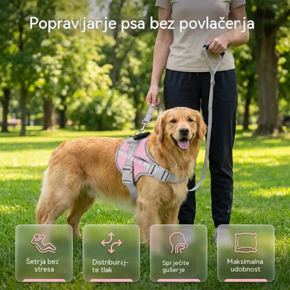 【XS-2XL】Pojas za pse bez povlačenja