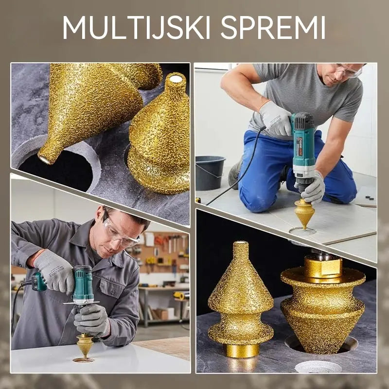 🧰🛠️【38 mm/55 mm】Višenamjensko dijamantno svrdlo za nakošavanje