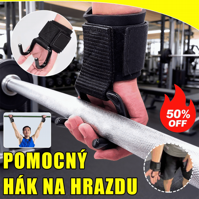 💪【Kúpte 1 kusy a získajte 1 zadarmo】🔥Výborný výpredaj🔥Opora zápästia s hákom