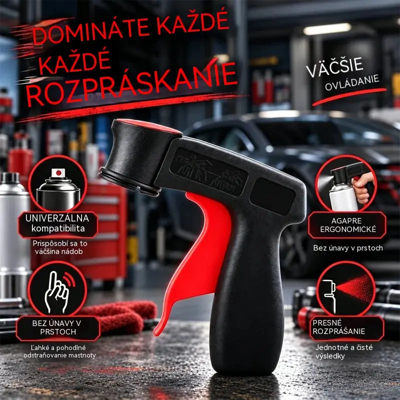 🔥🔥Kúpte 1, druhý získate zadarmo🔥2 kusy za 20 eur🔥🎨🔧 Prídavná rukoväť na spreje | Ergonomický úchop na lakovanie áut, stien a kutilské projekty