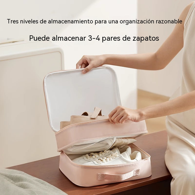 🎒✈️Bolsa multifuncional portátil para zapatos | Imprescindible para cada viaje