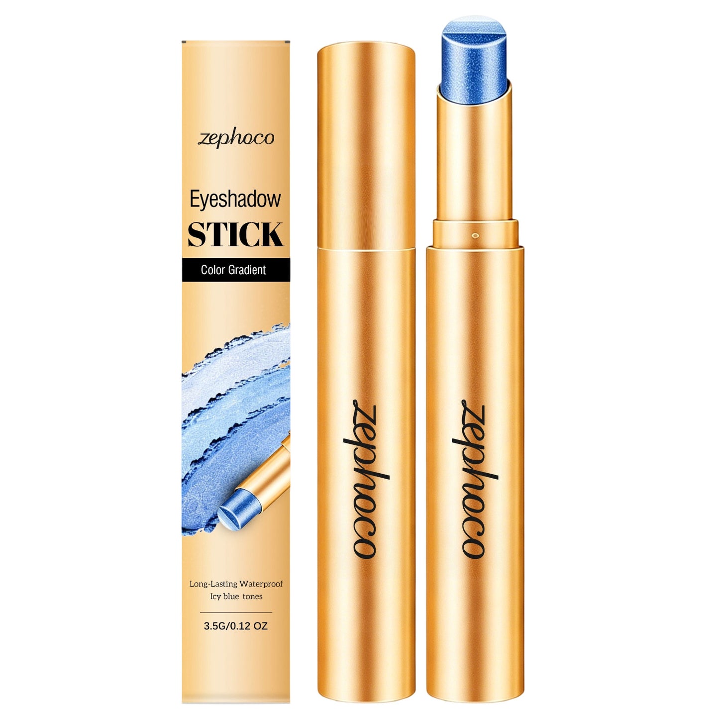 🏳️‍🌈👁️Farebná tyčinka na očné tiene - Hladká textúra pre očarujúci očný make-up