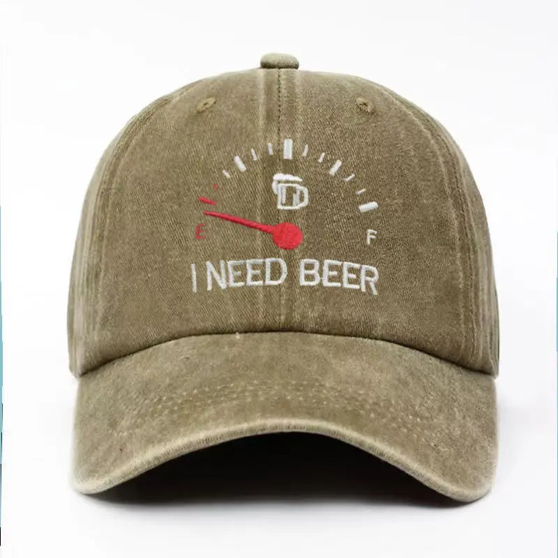 🔥 ZADNJI DAN S 50% POPUSTA - 🍺 Vezena kapa "TREBAM PIVO" - Unisex prigodna kapa 🧢