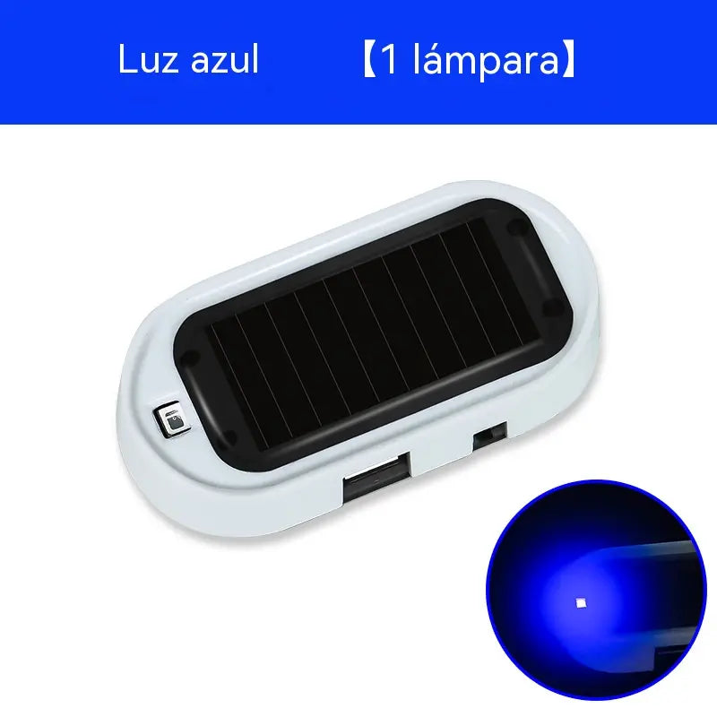 📢🚗 2 za samo 22 eura⏰ Trepćuće LED svjetlo za upozorenje protiv krađe na solarni pogon