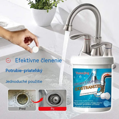 🔥【Kupte 1, dostanete 1 zdarma】 ❤️ Výkonné šumivé čistící tablety, které rychle rozpouštějí ucpání způsobené mastnými vlasy a uvolňují ucpané odtoky; zároveň deodorují a mají antibakteriální účinky.