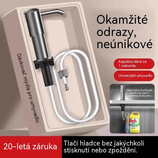 Komplet podaljševalne cevi za kuhinjski dozirnik mila