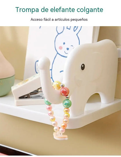 🐘50% de descuento⏰ Estantería con forma de elefante, multifuncional, bonita y práctica🏠