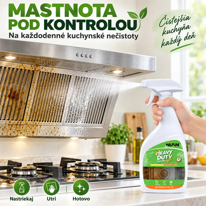🔥Časovo obmedzená polovičná cena🔥! Nový čistič olejových škvŕn z roku 2026, jedno nastriekanie a automaticky rozloží škvrny, nie je potrebné silno drhnúť.