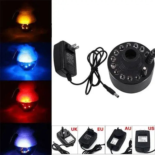 Ultrazvučni atomizer s 12 LED dioda