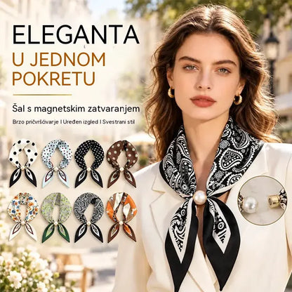 ✨ Paket od 4 uske svilene marama - odišu elegancijom i profinjenošću za proljeće i ljeto! Nježna tekstura, svestrane i jednostavne za kombiniranje - bilo da se nose oko vrata, kao dodatak za kosu ili kao ukras za torbicu!