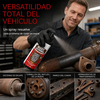 ⚡Compre uno y llévese otro gratis⚡Potente spray para eliminar y transformar el óxido del automóvil