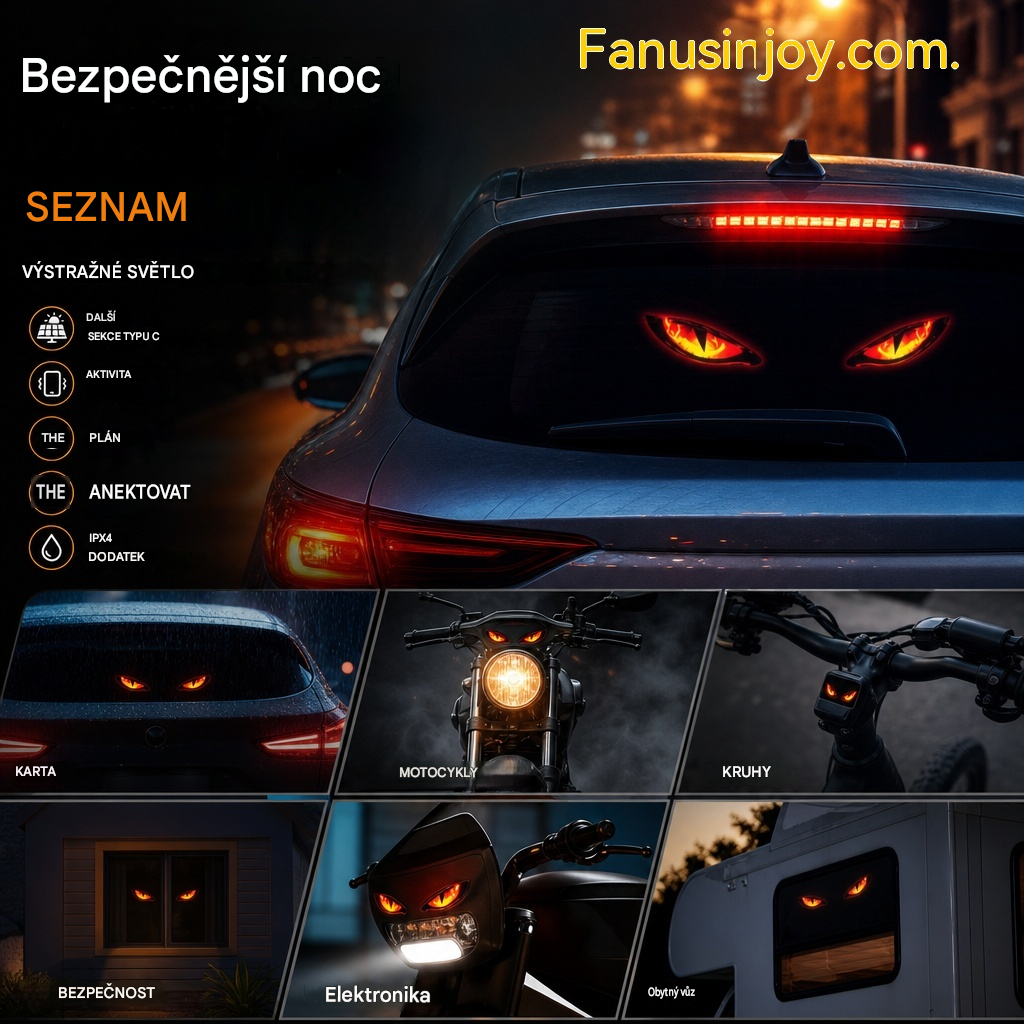【Kúpte 1 a druhý dostanete zadarmo】2 kusy za 22 eur.🚗👀Solárne LED výstražné svetlá do auta | Priťahujú všetku pozornosť, zvyšujú bezpečnosť jazdy – bezdrôtový design, automatická detekcia, vysoká všestrannosť ✨