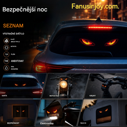 【Kúpte 1 a druhý dostanete zadarmo】2 kusy za 22 eur.🚗👀Solárne LED výstražné svetlá do auta | Priťahujú všetku pozornosť, zvyšujú bezpečnosť jazdy – bezdrôtový design, automatická detekcia, vysoká všestrannosť ✨