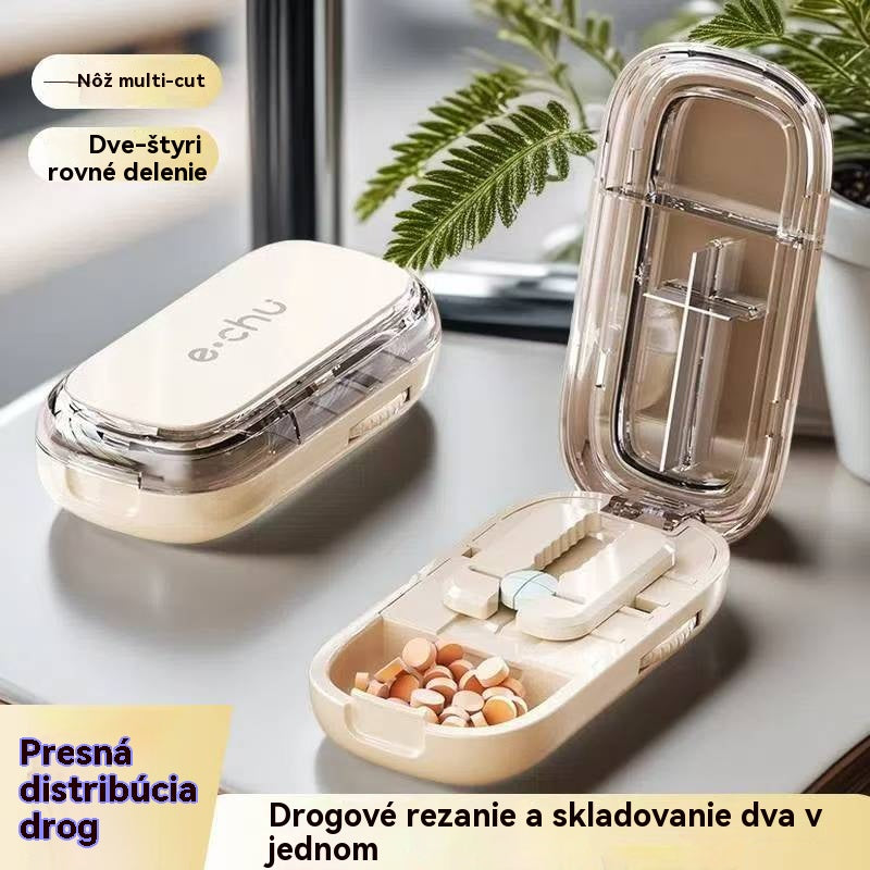 💊🧰 Prenosná, vzduchotesná, vlhkuvzdorná multifunkčná dózička na lieky