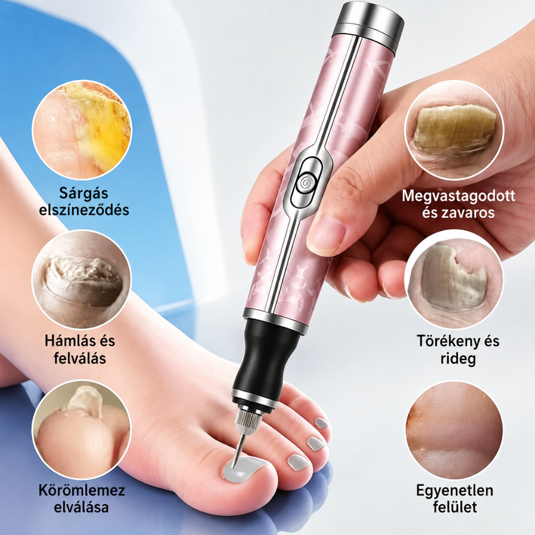 💅👍 Lima eléctrica para uñas para el tratamiento de la onicomicosis