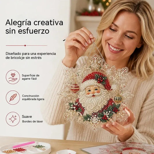 ⏰🎁Set božićnih ukrasa za slikanje dijamantima