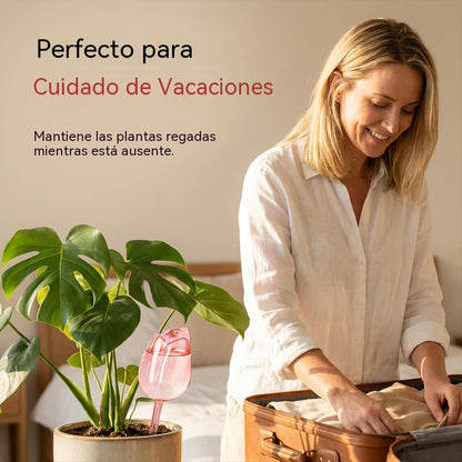 🌷¡Disfruta ahora de un 50% de descuento! ✨Bola de riego automática con forma de tulipán para plantas🎀
