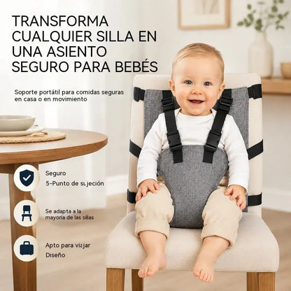 👶¡Disfruta ahora de un 50% de descuento! Cinturón de seguridad portátil para trona de bebé