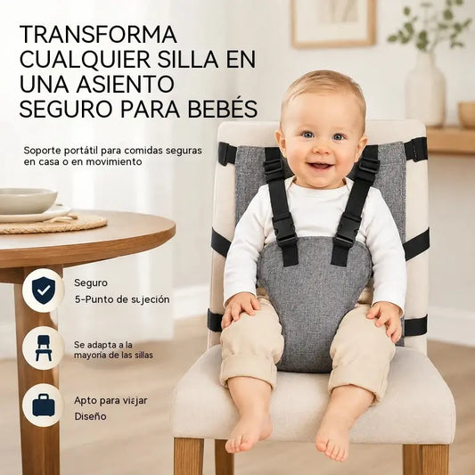 👶¡Disfruta ahora de un 50% de descuento! Cinturón de seguridad portátil para trona de bebé