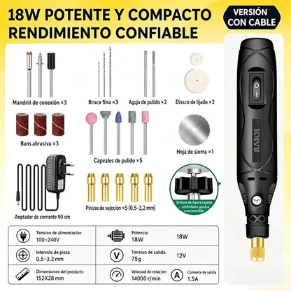 Molinillo eléctrico pequeño de mano