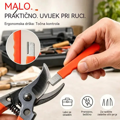 🏆Kupite 2, dobijte 2 gratis! (ukupno 4 artikla) 🔪 Prijenosni oštrač za noževe i škare – Obnavlja oštrinu u sekundama ✨