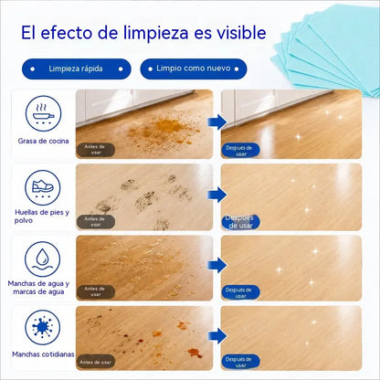 💦🏡【3 unidades, 90 pastillas en total】Toallitas limpiadoras de suelos solubles en agua
