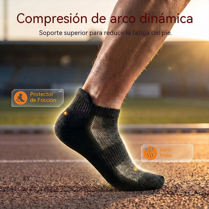 ☀️👟【6 ζευγάρια】Κοντές κάλτσες αθλητικές για καλοκαίρι | Κρατήστε τα πόδια σας δροσερά