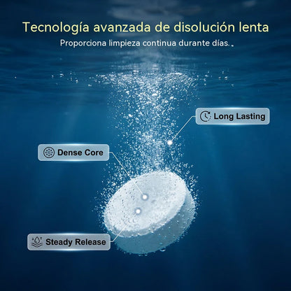 Compra uno y llévate otro gratis 💧💧Pastillas efervescentes multiusos para la limpieza, clarificación y desodorización del agua de piscinas.