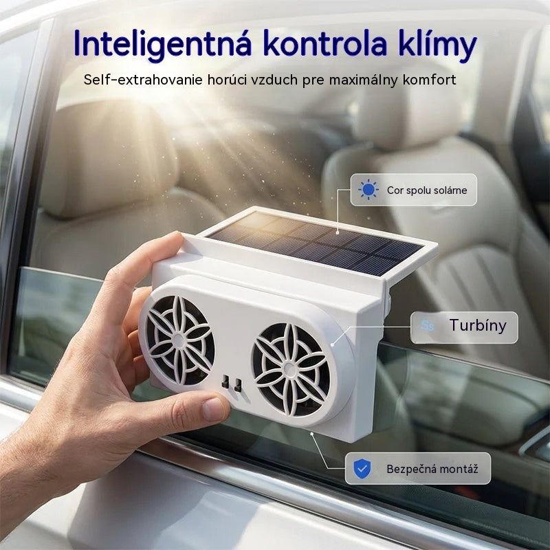 50% ZĽAVA🌀Solárny ventilátor do auta