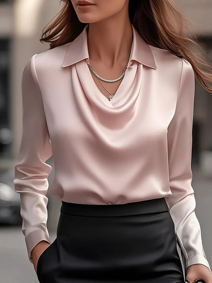 ✨【S-3XL】【40-100 kg】Nuevo top de seda helada de moda para mujer 2026, cómodo y refrescante