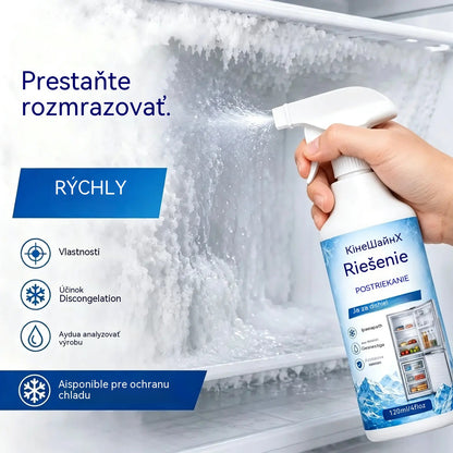 🔥【2 fľaše za 24 eur】❄️ Nový sprej na rozmrazovanie (verzia 2026) 🧡 Rýchlo odstraňuje námrazu z mrazničky