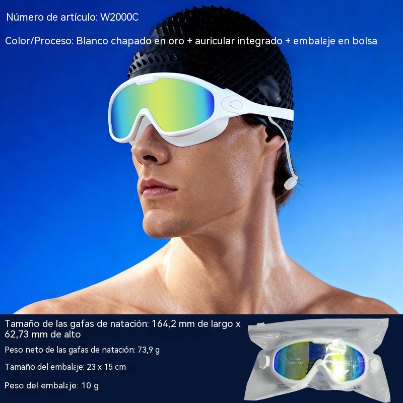 🏊‍♂️Oferta especial de verano: 49% de descuento🔥Gafas de natación de visión amplia, antivaho y con protección UV
