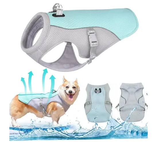 🐶Posledný výpredaj: 50% ZĽAVA🐾 Letná chladiaca vesta pre psov❄️