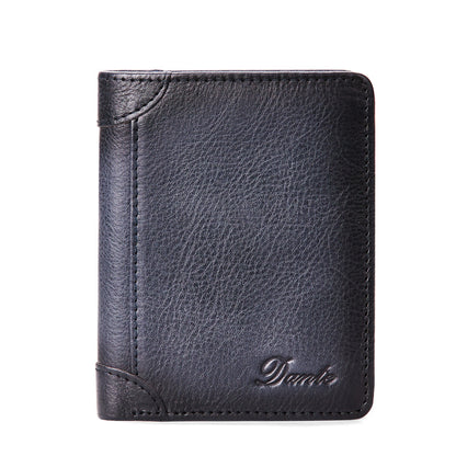30%OFF👝✨ Nueva cartera antirrobo de cuero genuino para hombre