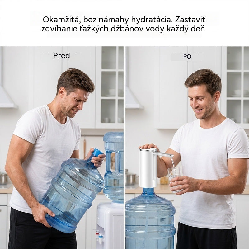Inteligentná pumpa na fľašu vody