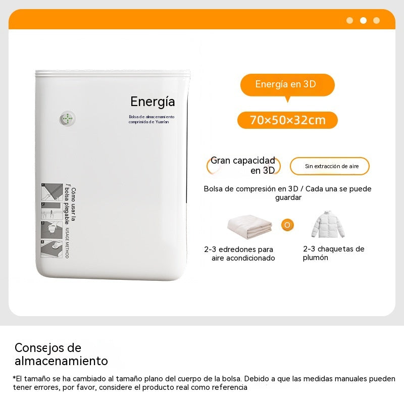 🧳 5 artículos por 27 euros 💨 Bolsa de almacenamiento al vacío grande y compresible: no requiere bomba, es a prueba de fugas e ideal para ahorrar espacio en maletas y en casa ✈️