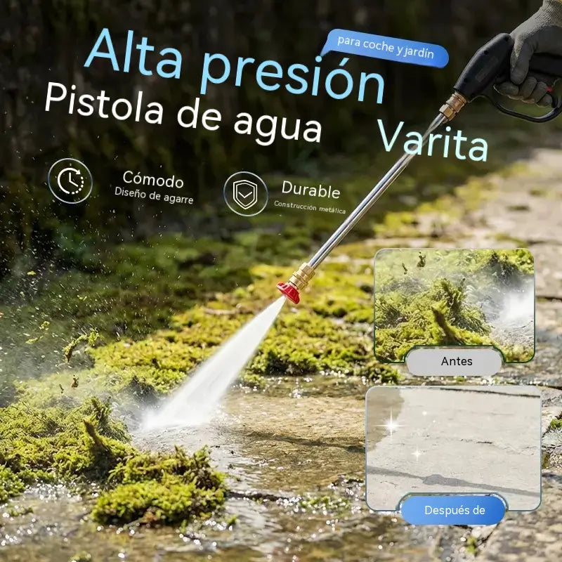 🚗 Pistola de Agua a Alta Presión para Limpieza Fácil del Coche y Jardín 💦